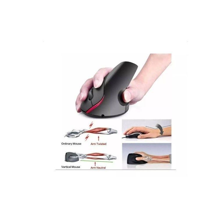 Mouse Vertical Inalámbrico Recargable Weibo Wb-881-3