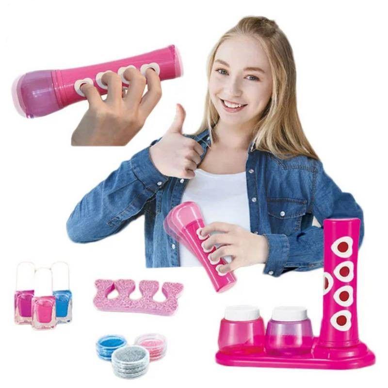 Set de Manicure para Decoración de Uñas para niñas-4