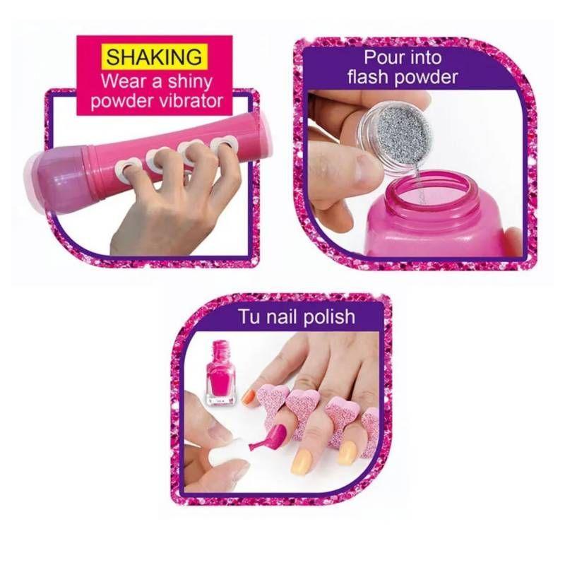 Set de Manicure para Decoración de Uñas para niñas-3