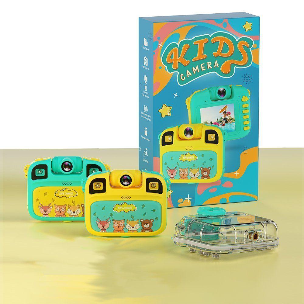 Cámara Deportiva Infantil Impermeable 1080P Pantalla Acción-6