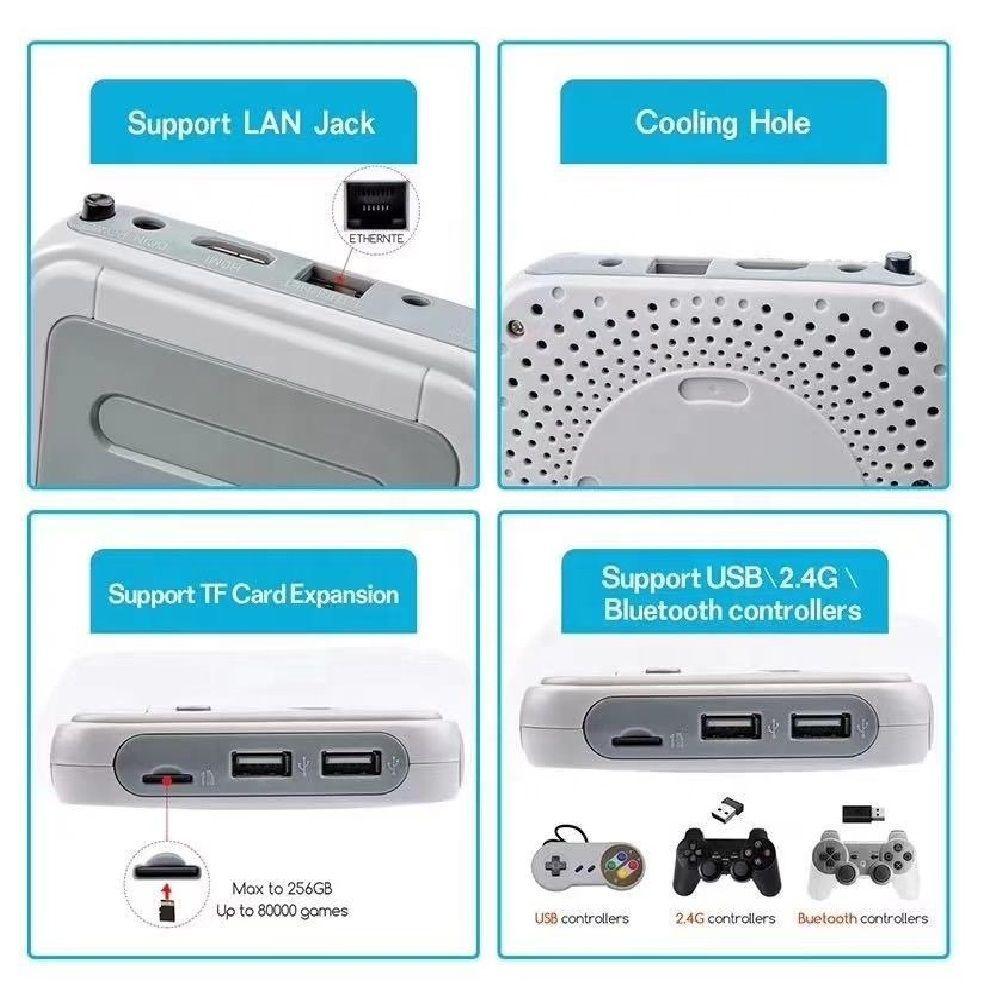 Super Consola X De Video Juegos Retro Wifi-3