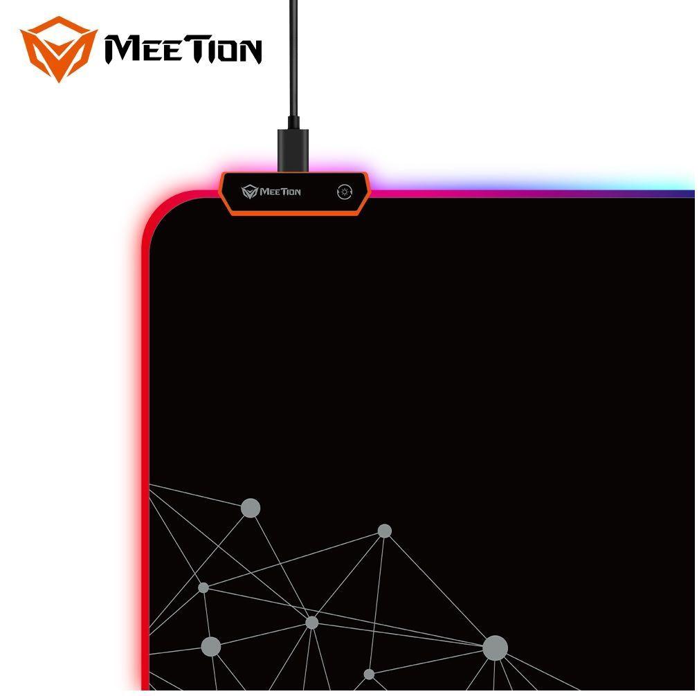 Mouse Pad Gamer RGB Meetion Retroiluminado Alfombrilla-3