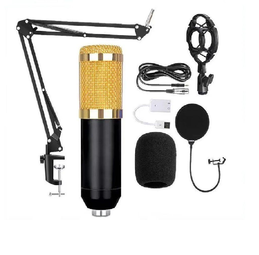 Micrófono Estudio Condensador Profesional Brazo-2