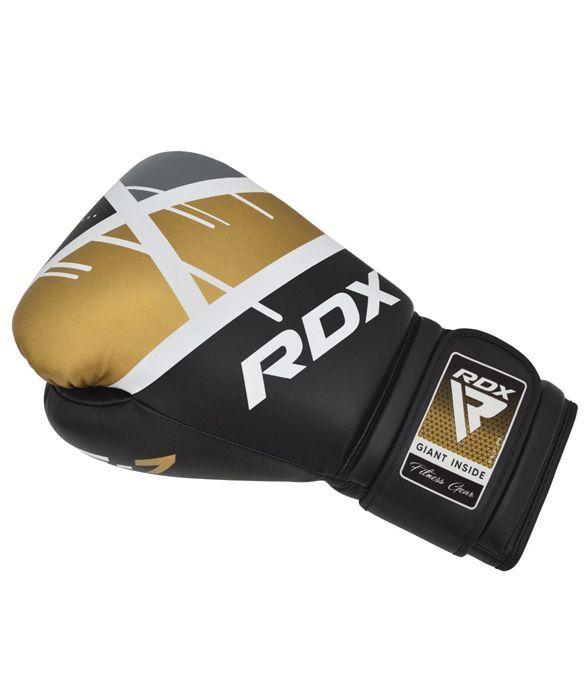 Guante de Boxeo Rdx F7 Ego Negro 16 oz-2