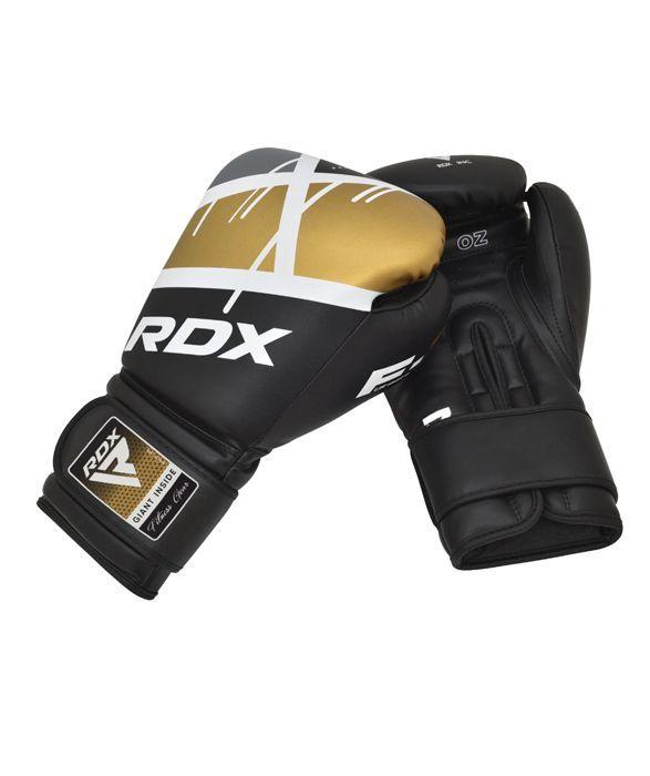 Guante de Boxeo Rdx F7 Ego Negro 16 oz-3