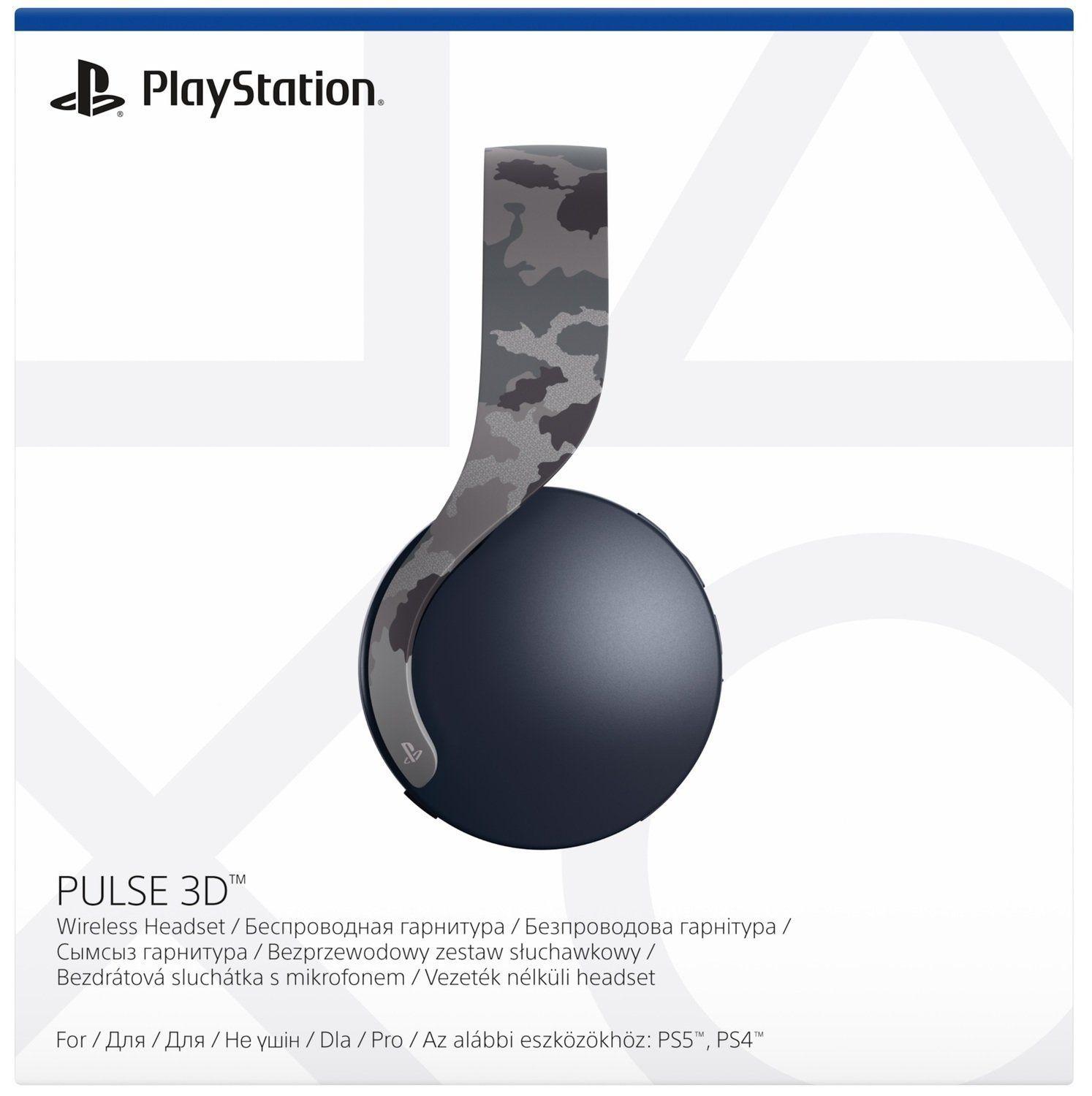 Headset Pulse 3D Grey Camo-0