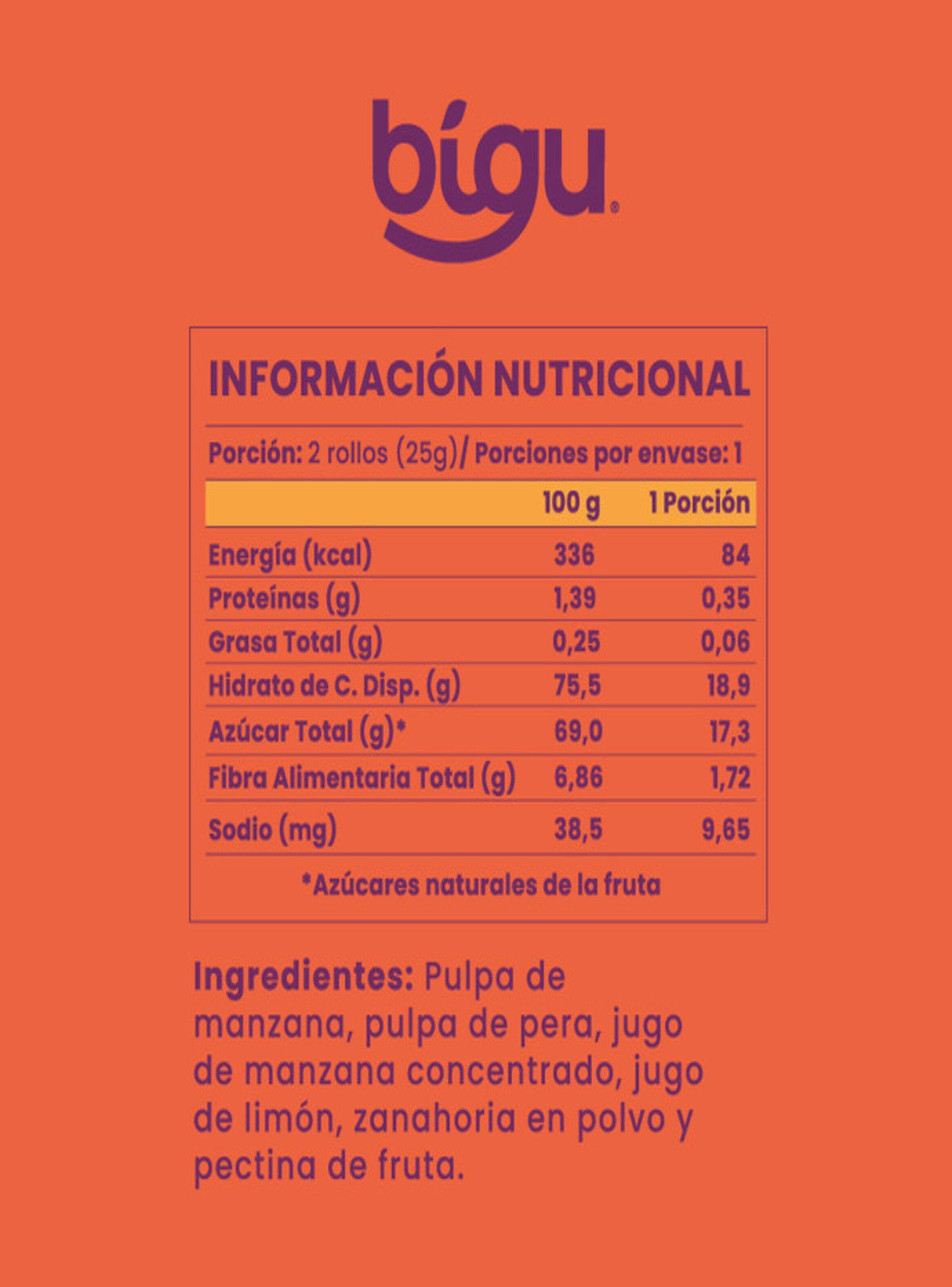 PACK x6 ZANAHORIA DESHIDRATADA 125g-3