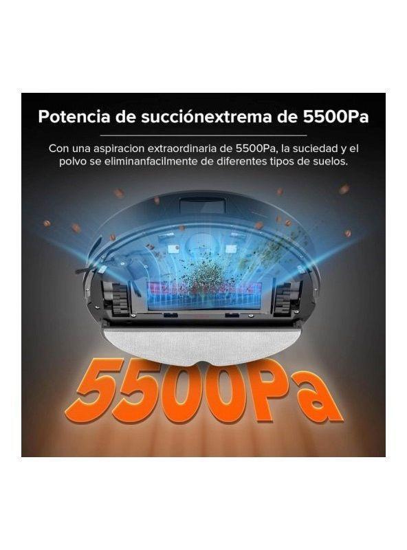 Robot aspiradora y trapeador, autovaciado, 5500pa Roborock Q8 Max Plus -2