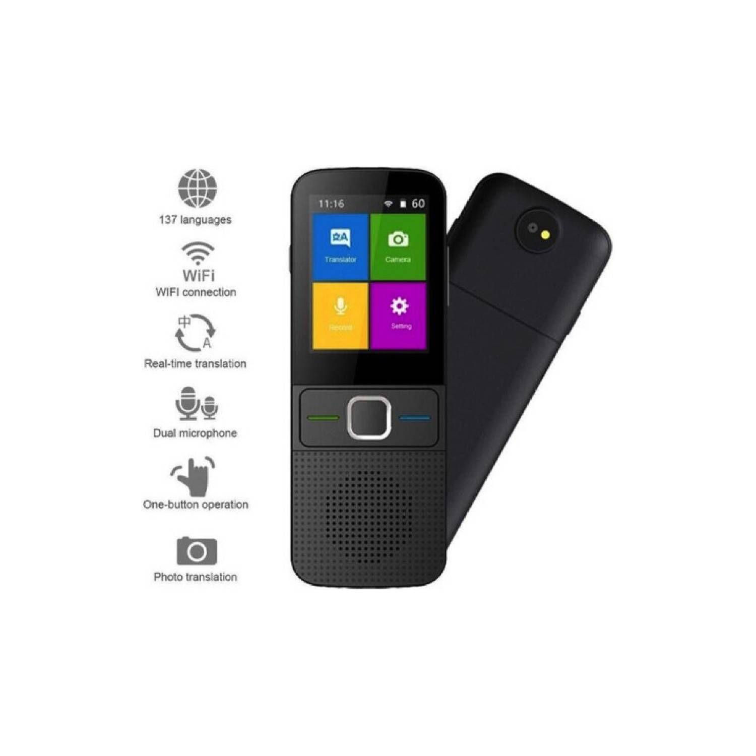 Inteligente Traductor T10 Simultáneo Para 137 Idiomas Tiempo Real V2 (Bluetooth)-2