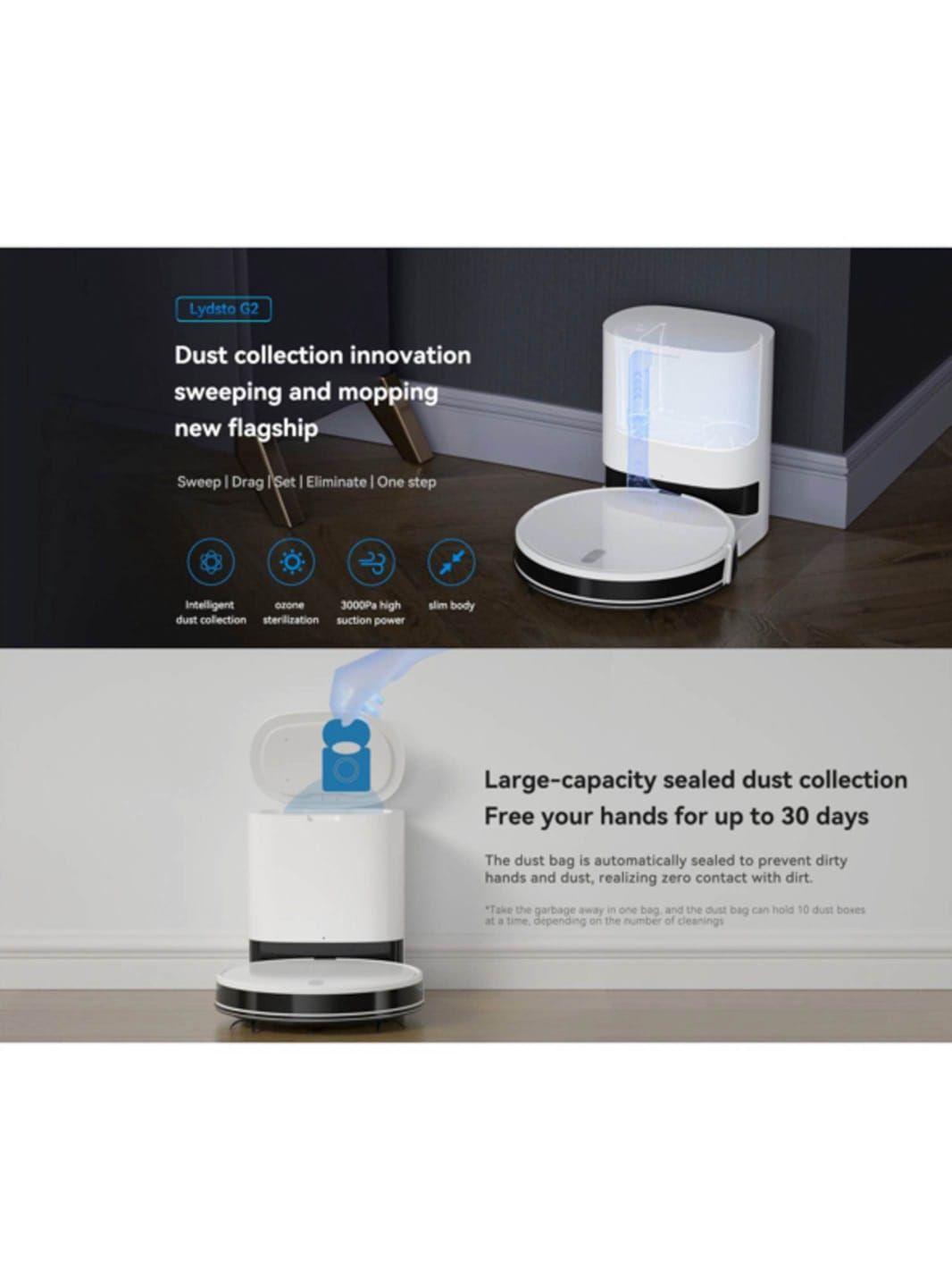 Aspiradora Xiaomi Lydsto G2 Base Inteligente y Mop-1