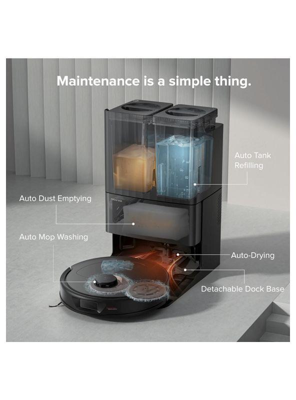Aspiradora Roborock Q Revo S Robot aspiradora y trapeador, secado automático, lavado de trapeador automático-4