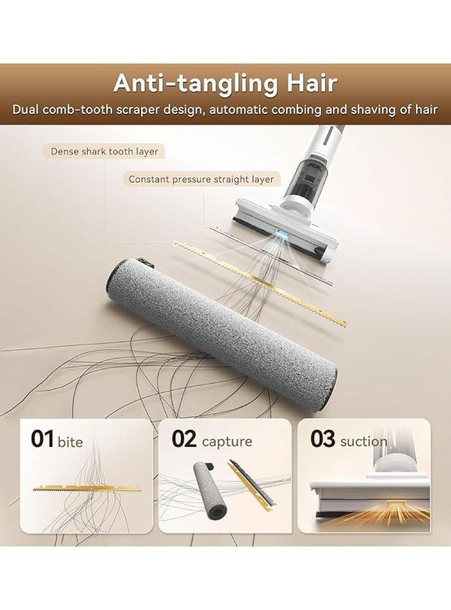 JONR ED12 Lite – Aspiradora en seco y húmedo, sin cable, con autolavado-5