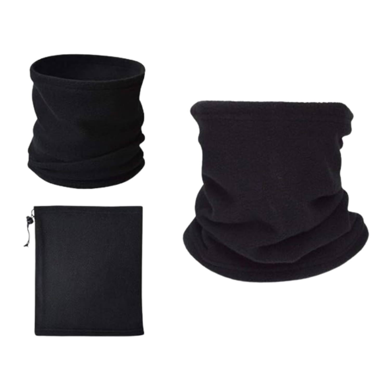 Pack 12 Cuellos Polar Suave Calentadores Cómodo Unisex-3