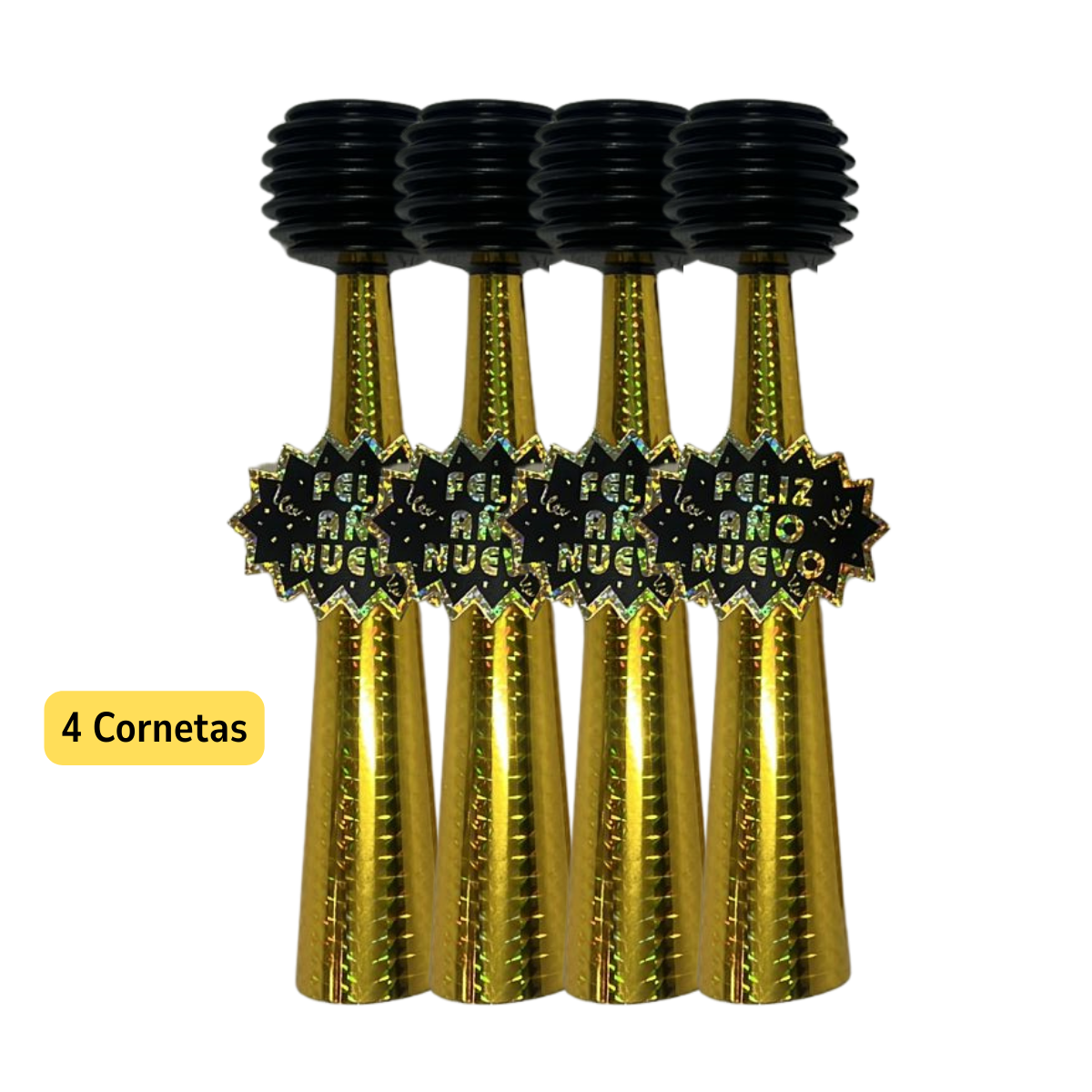 Kit Premium Cotillón Año Nuevo Con Globos 38 Piezas-2