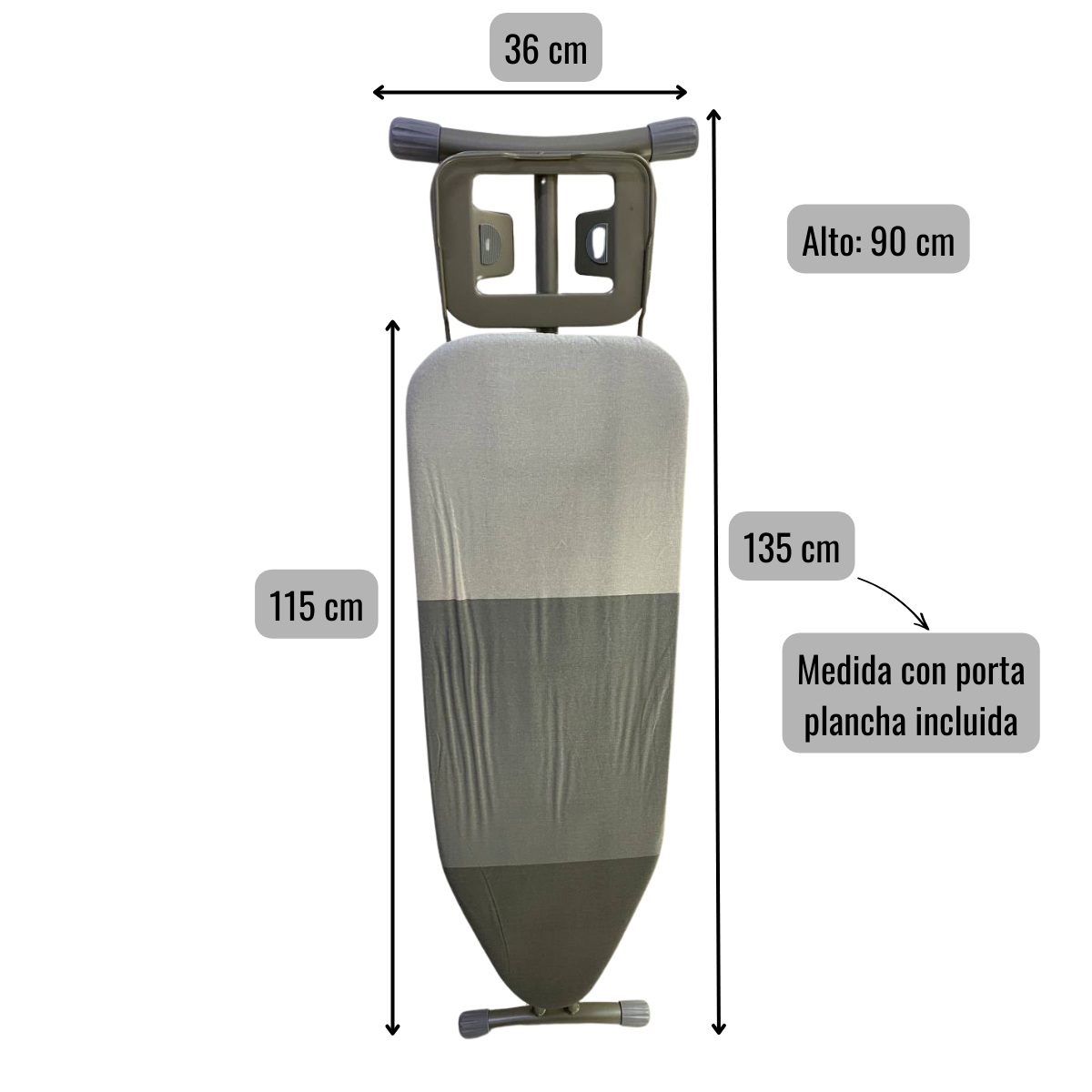 Tabla De Planchar Home Mesa De Planchar Metal Pp Tela Colores-6