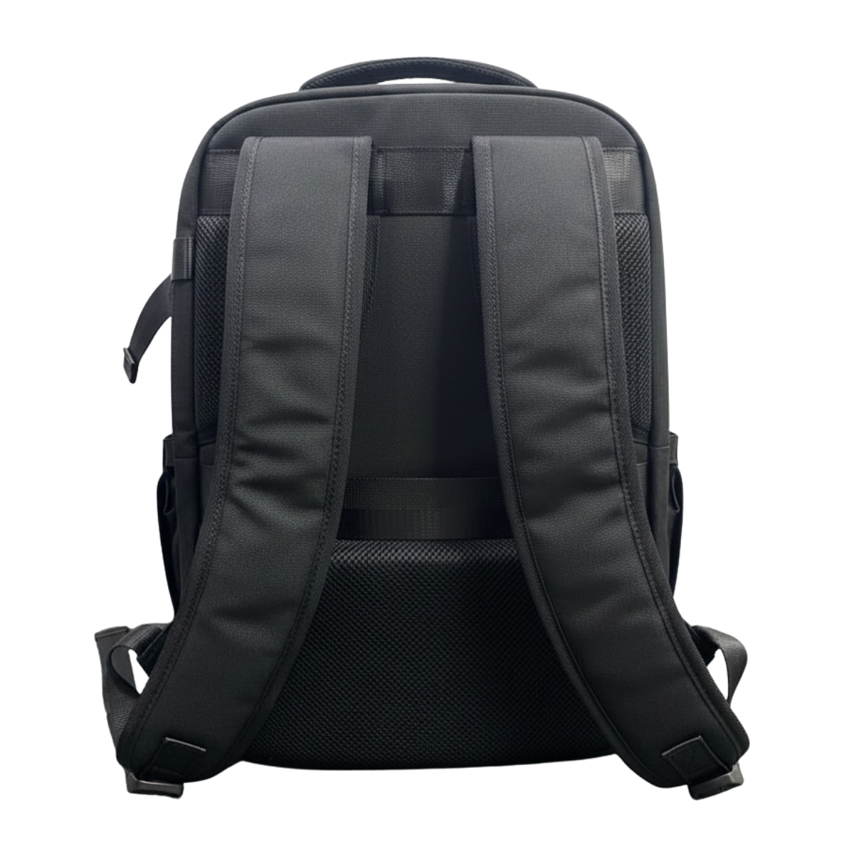 Mochila Escolar Reforzada Negra / Azul Gran Capacidad y Multibolsillos Incluye Puerto USB - Cable -3