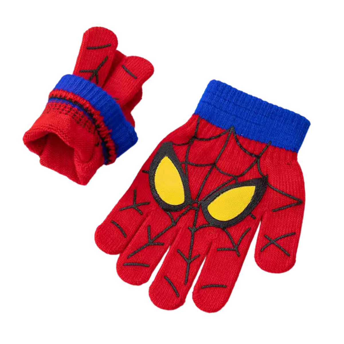 Guantes Invierno Infantil Para Niños Hombre Araña 3-6 Años Surtido-1