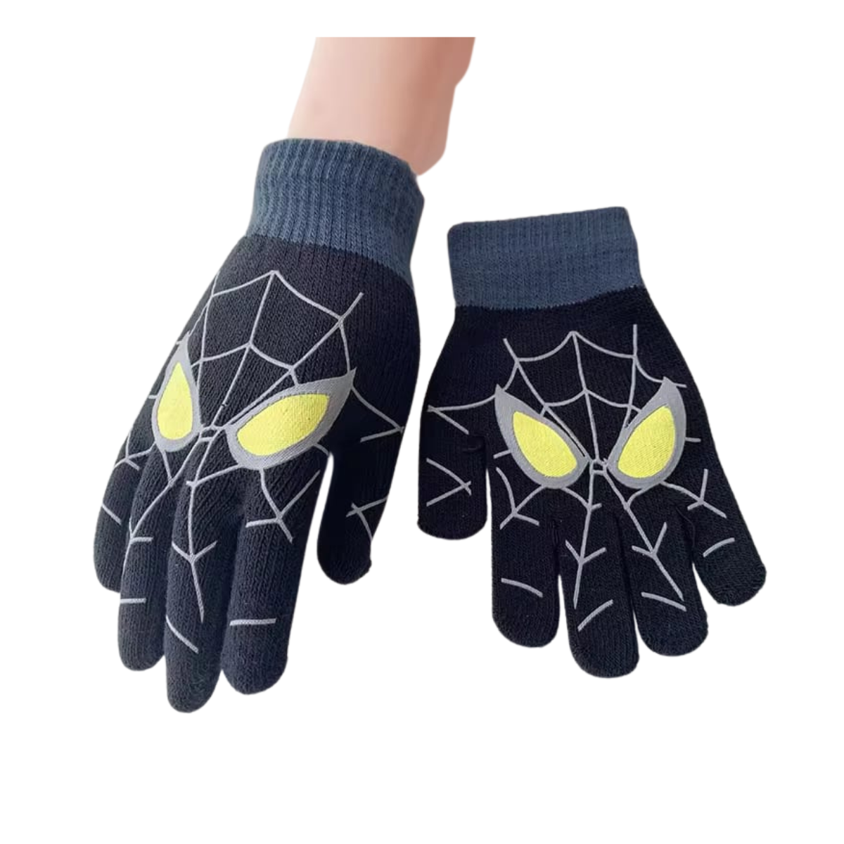 Guantes Invierno Infantil Para Niños Hombre Araña 3-6 Años Surtido-5