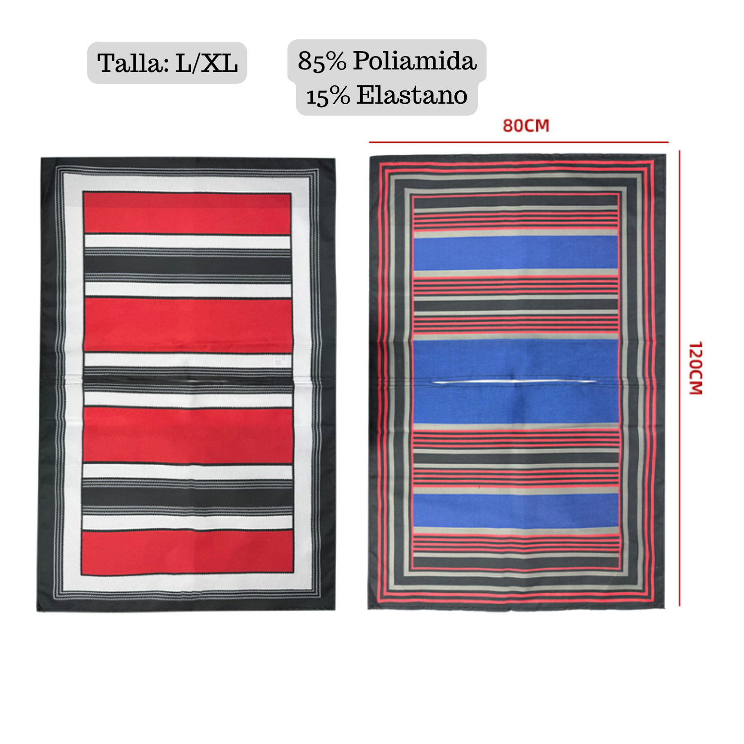 Pack 3 Mantas Poncho Huaso Juvenil Fechas Patrias Viva Chile-3
