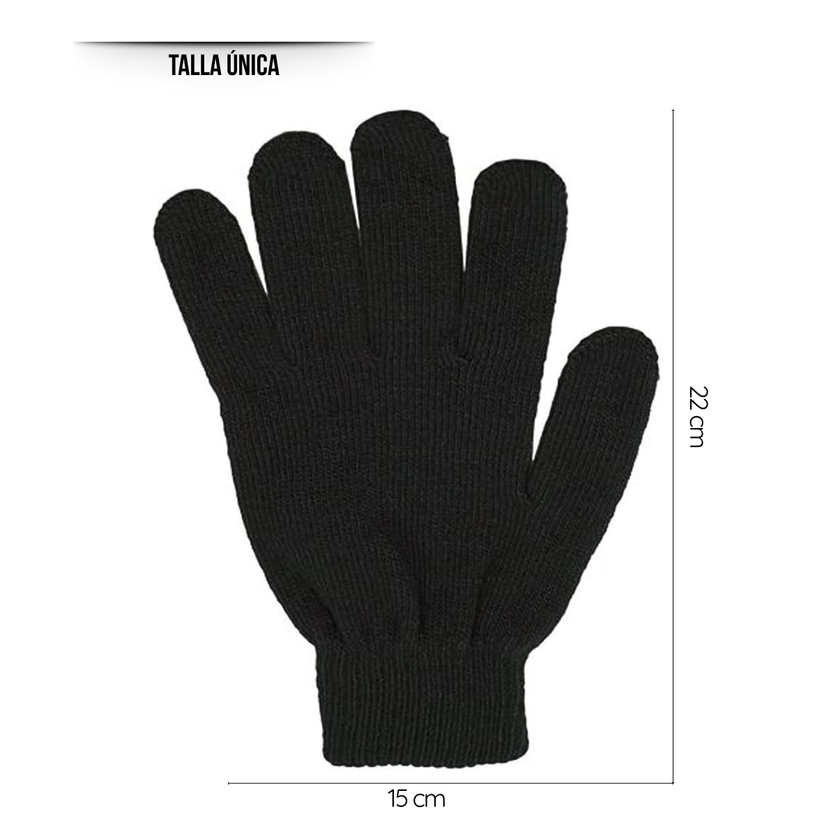 Guantes De Invierno Doble Lana Adultos Y Jovenes-5