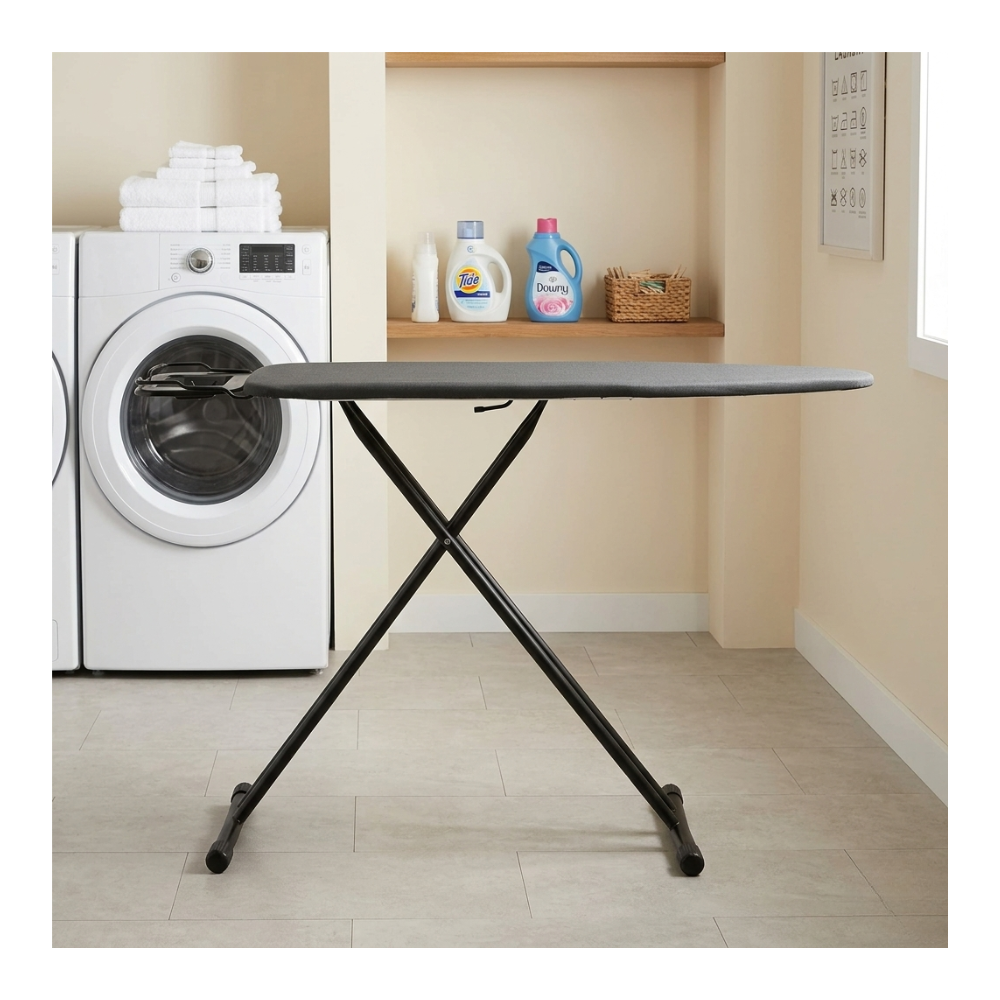 Tabla De Planchar Reforzada Plegable Premium Diseño Moderno 135x90 cm-1