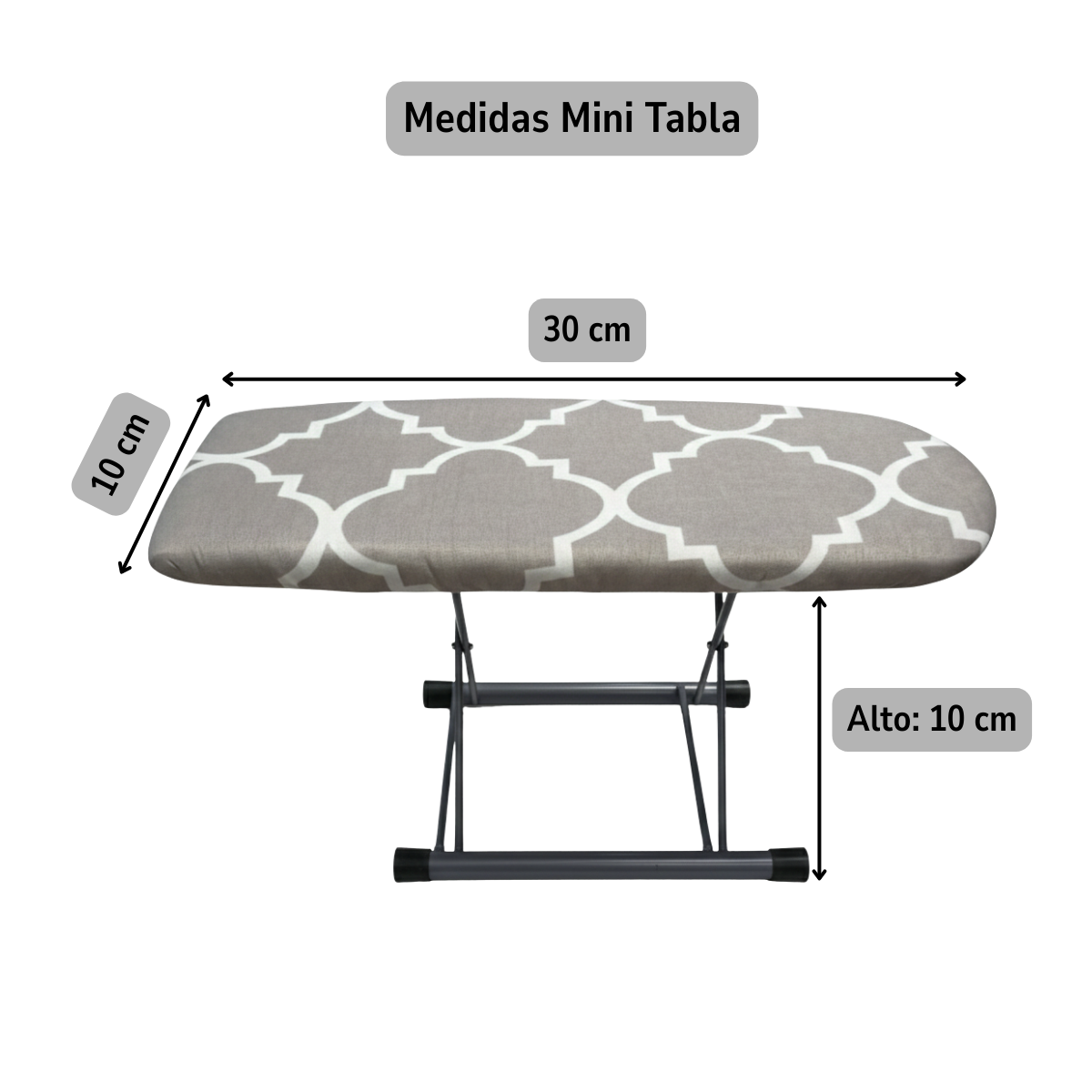 Tabla De Planchar Mesa De Planchar Home Metal Pp Tela Incluye Mini Tabla-7