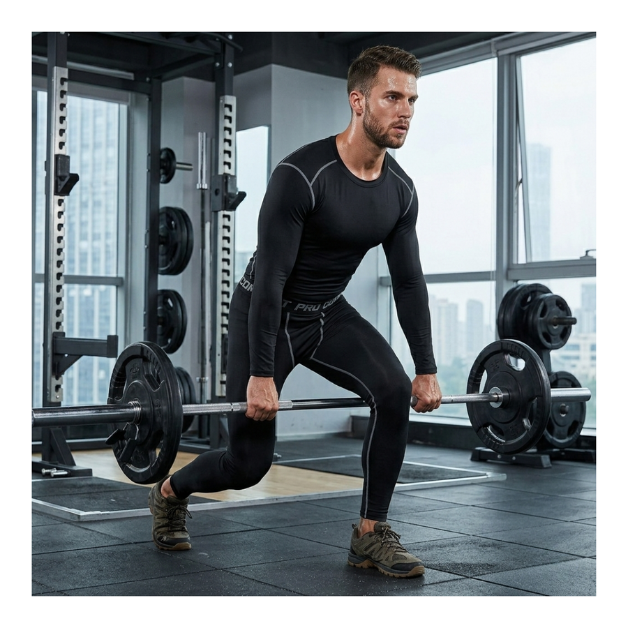 Conjunto Primera Capa Táctica Combat Pro - Térmico y Compresión-3