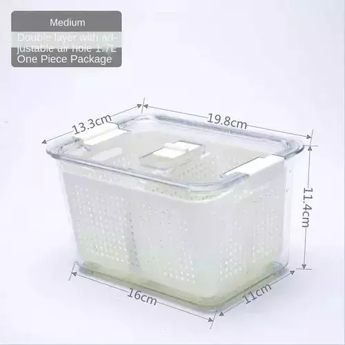 Caja Organizadora Refrigerador Sellada Dispensa Multiuso-2