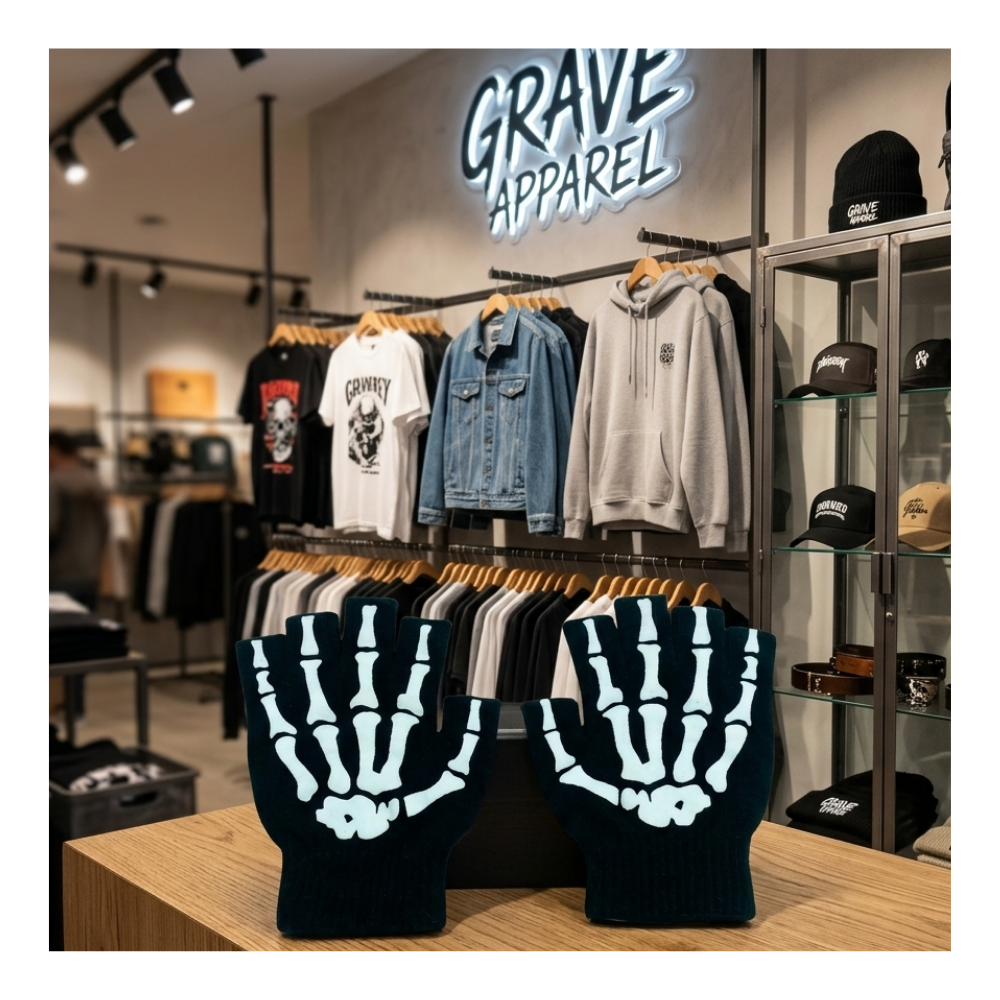 Guantes Sin Dedos Tácticos Calavera - Bicicleta Moto Gym Unisex-7