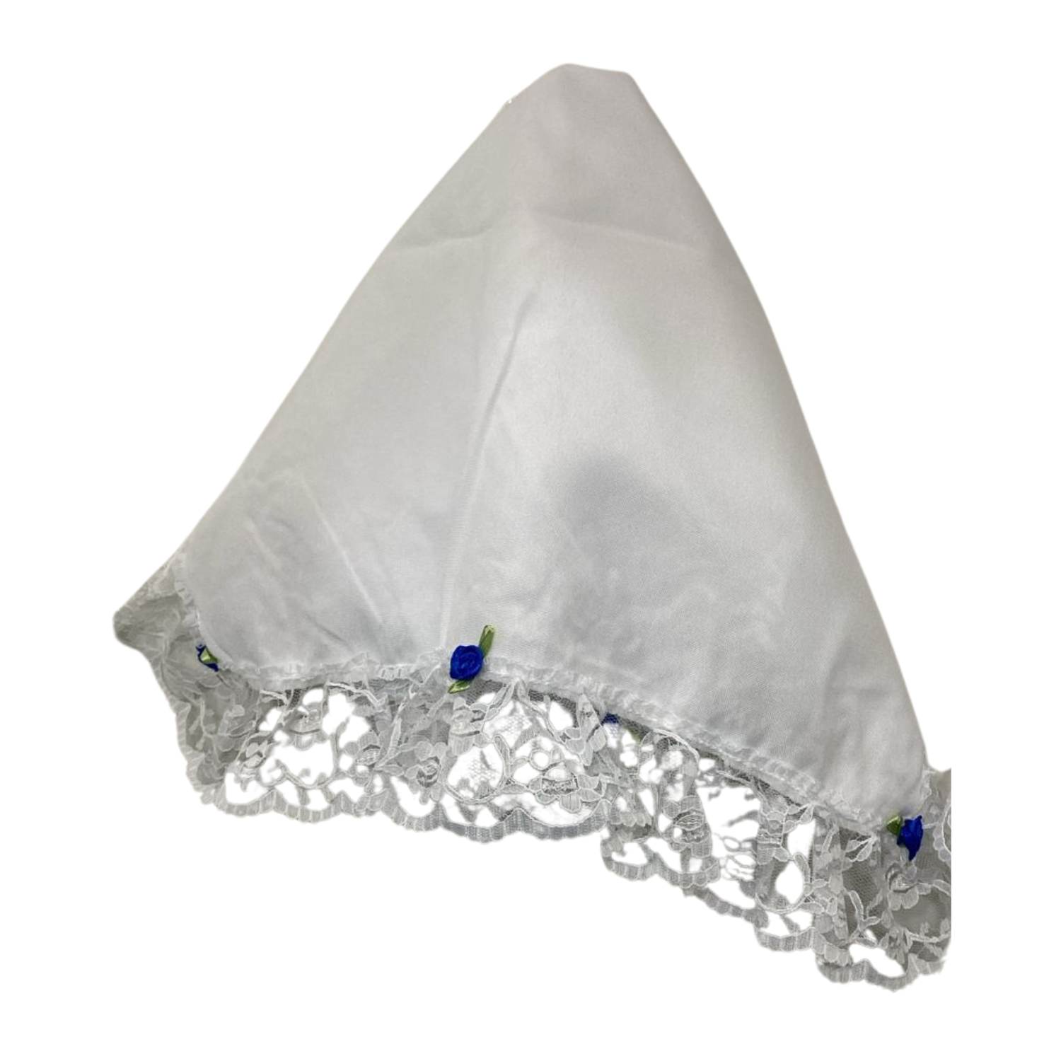 Pañuelo De Cueca Con Velo Blanco Fiestas Patrias-3