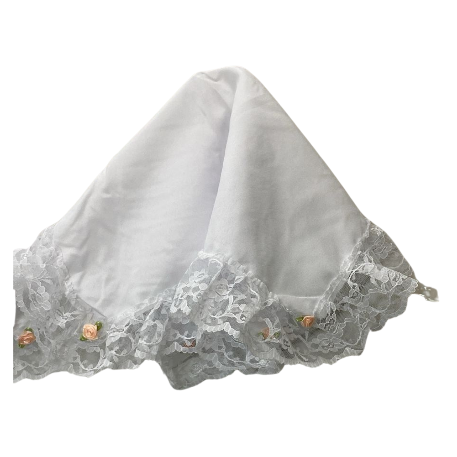 Pañuelo De Cueca Con Velo Blanco Fiestas Patrias-4