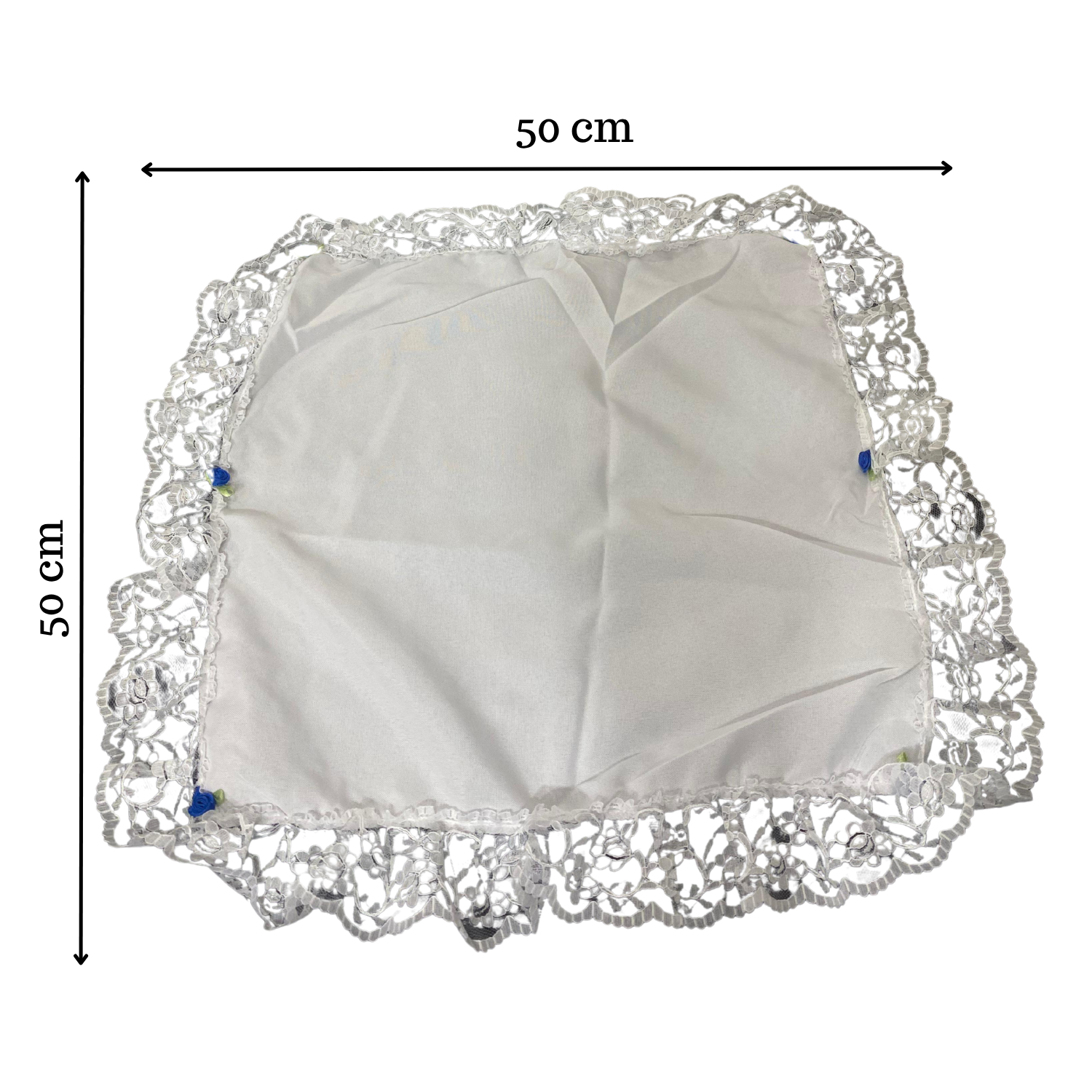 Pañuelo De Cueca Con Velo Blanco Fiestas Patrias-6