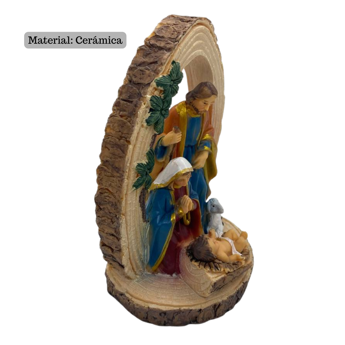Pesebre Nacimiento Adorno De Navidad Decoración Adorno 17x12 cm Navidad 2025-3