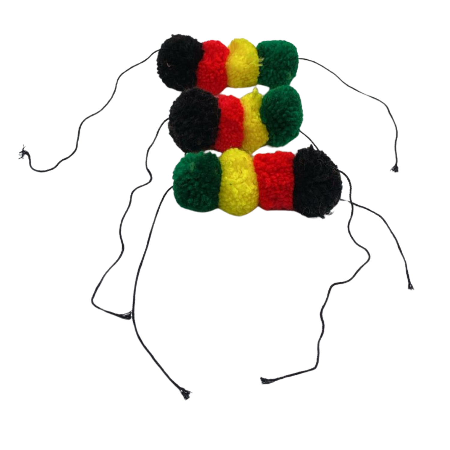 Pack 3 Cintillo Pompon Nortino – Baile Tradicional / Fiestas Patrias-2