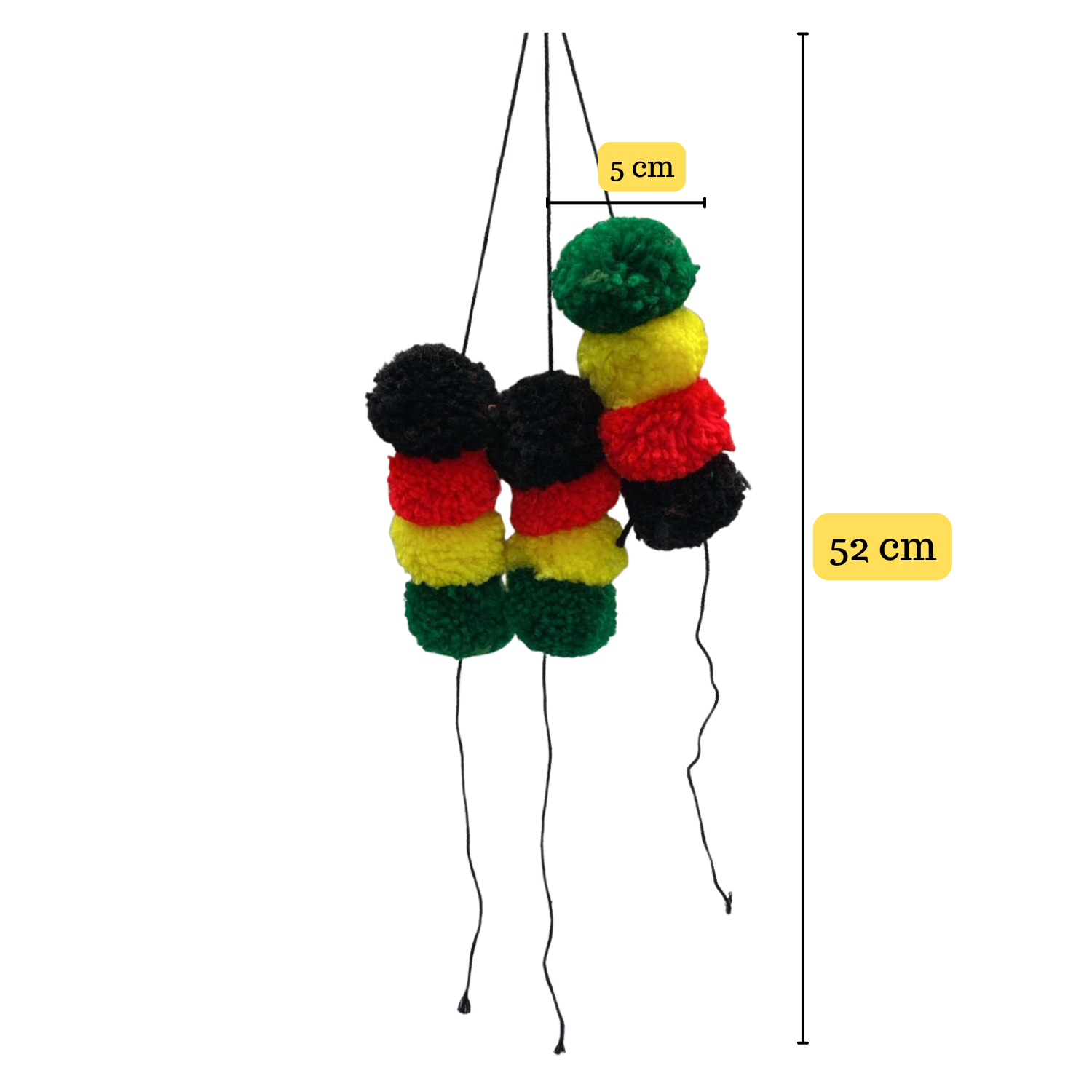 Pack 3 Cintillo Pompon Nortino – Baile Tradicional / Fiestas Patrias-4