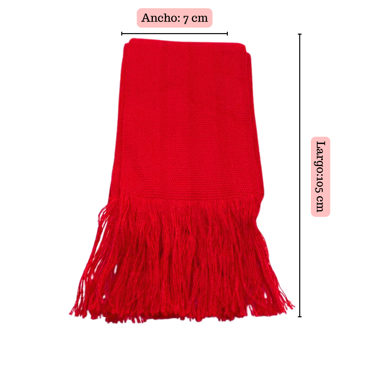 Pack 3 Fajas Traje Huaso Colores Fiestas Patrias Viva Chile 7x105cm-3