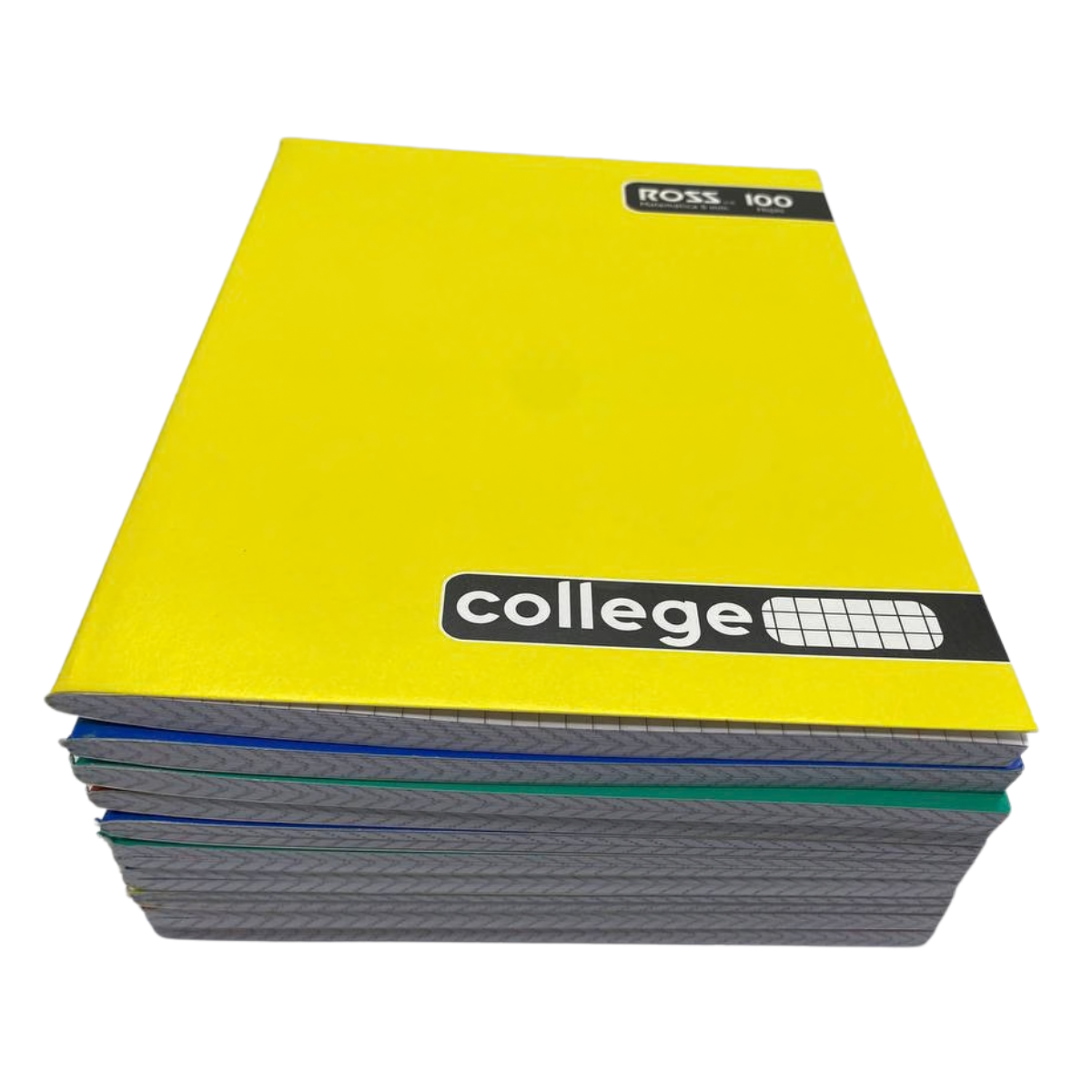 Pack 10 Cuadernos Ross Collage 5mm 100 Hojas 24.5x18 Cm-2