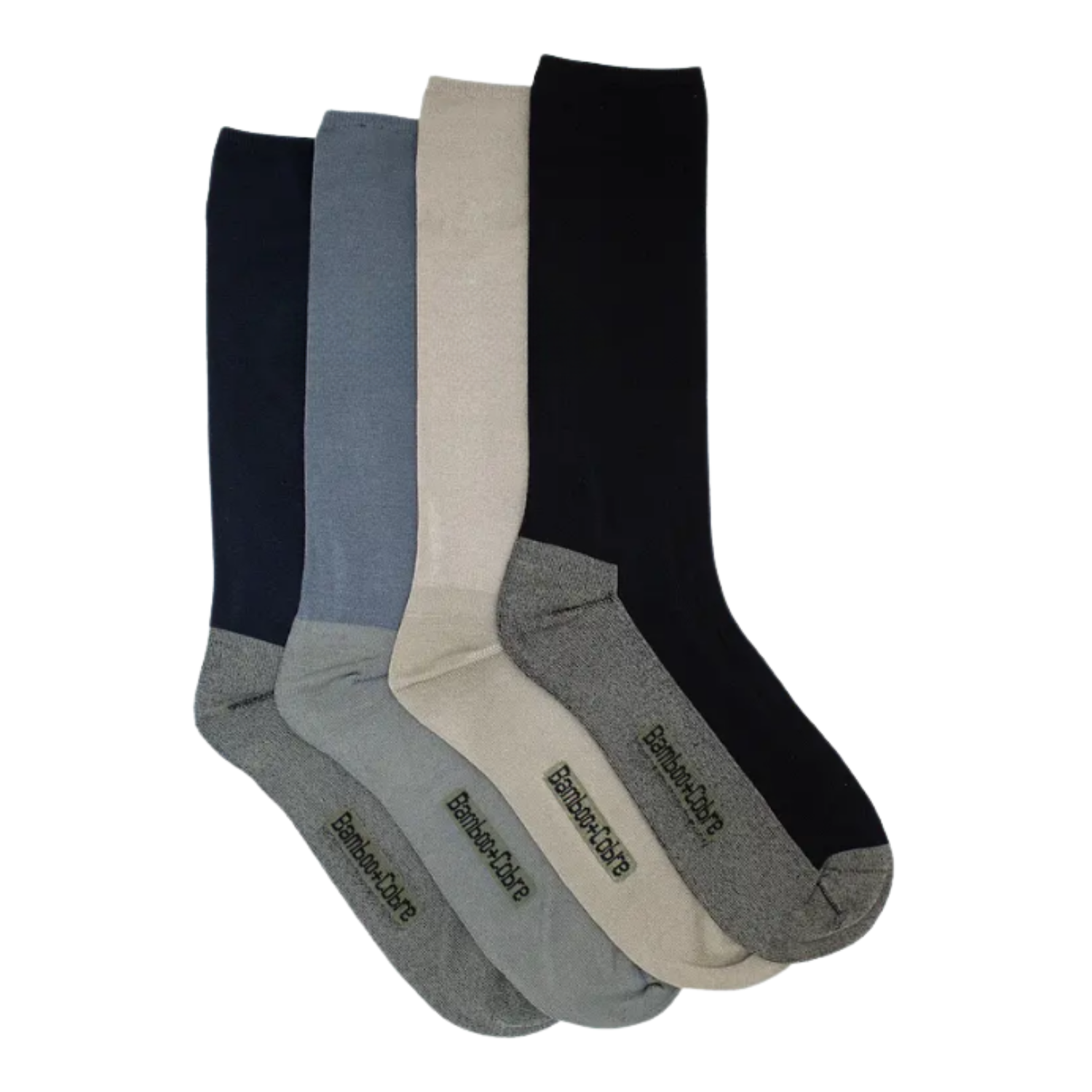 Calcetines Cobre Bamboo Zaza Sin Costura Diabetico Surtidos-2