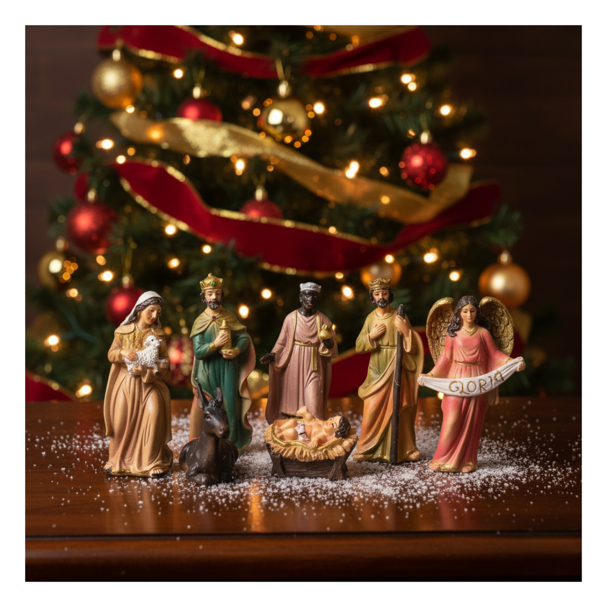 Pesebres Navideños Figuras Nacimientos Decoración Hogar Navidad 2025-4