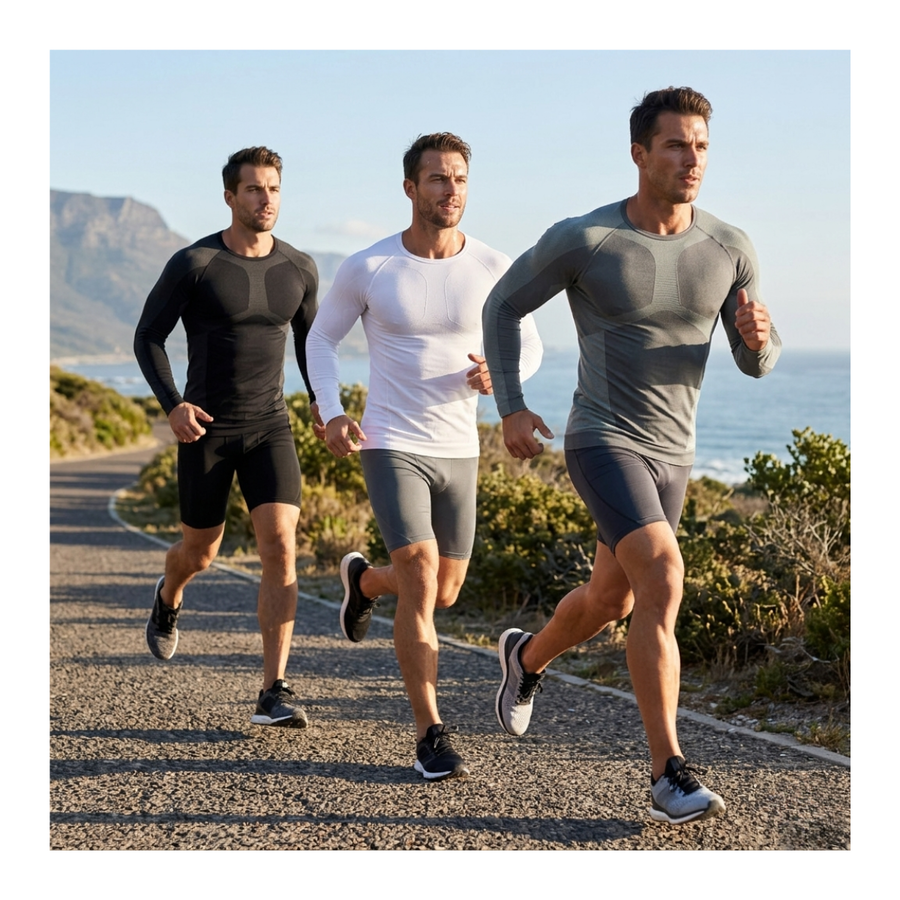 Pack 3 Poleras Primera Capa Compresión Sin Costuras Surtidas-7