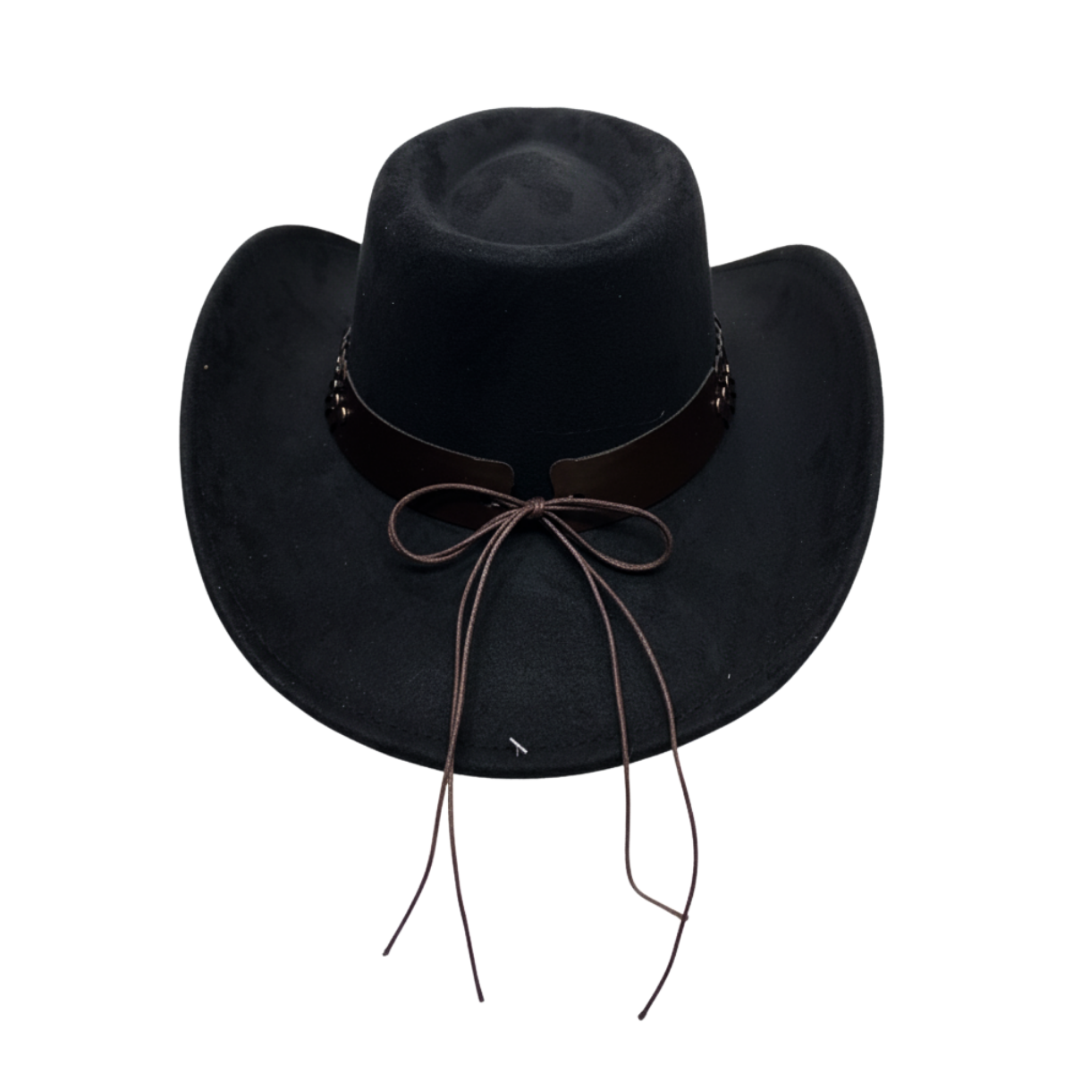 Sombrero Vaquero Estilo Western Cowboy Unisex Adulto Negro Talla Única-2