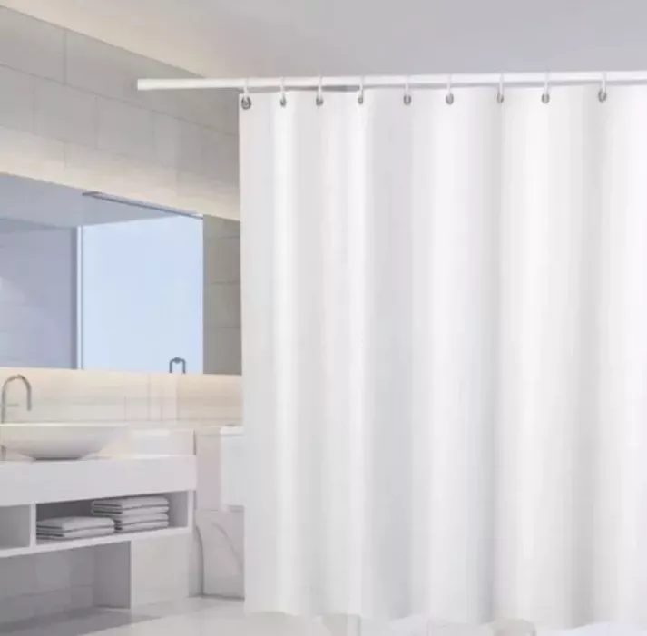 Forro Cortina Peva Texturizada Para Baño Resistente Flexible-2
