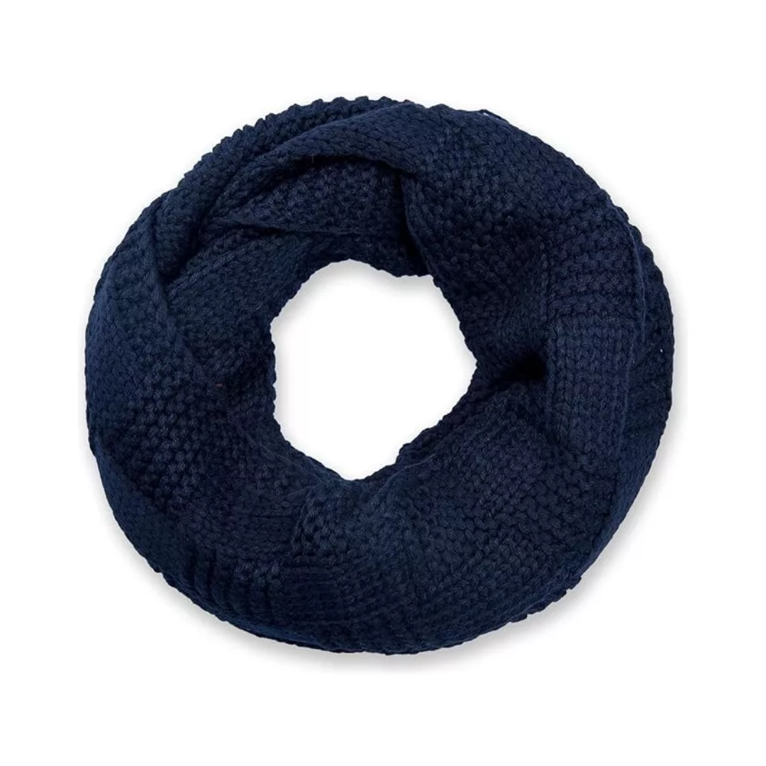 Bufanda Cuello Estilo Punto Ingles Elegante Invierno Viento-0