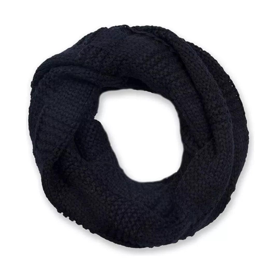 Bufanda Cuello Estilo Punto Ingles Elegante Invierno Viento-0