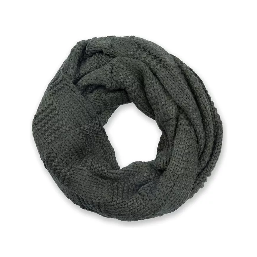 Bufanda Cuello Estilo Punto Ingles Elegante Invierno Viento-0