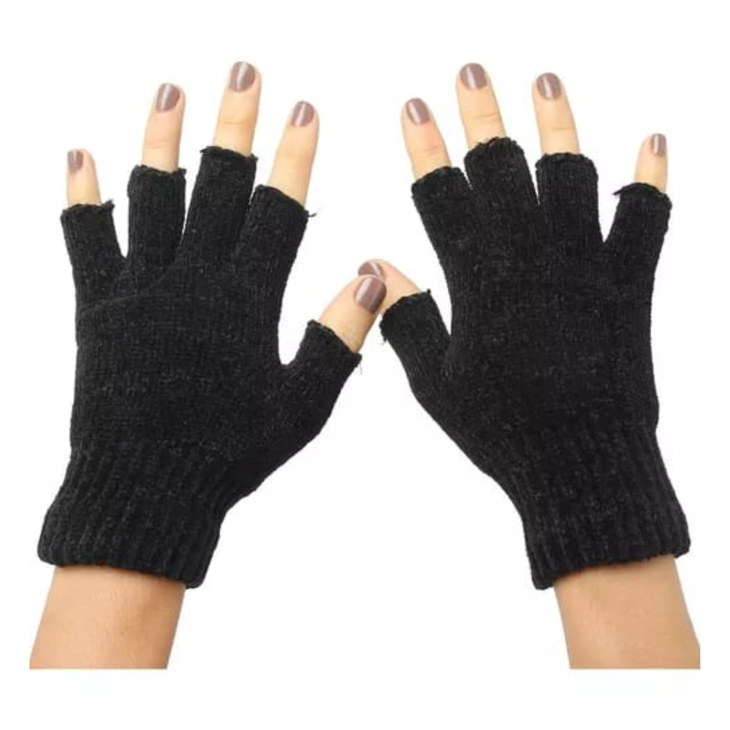 Pack 3 Guantes De Lana Sin Dedos Surtidos-3