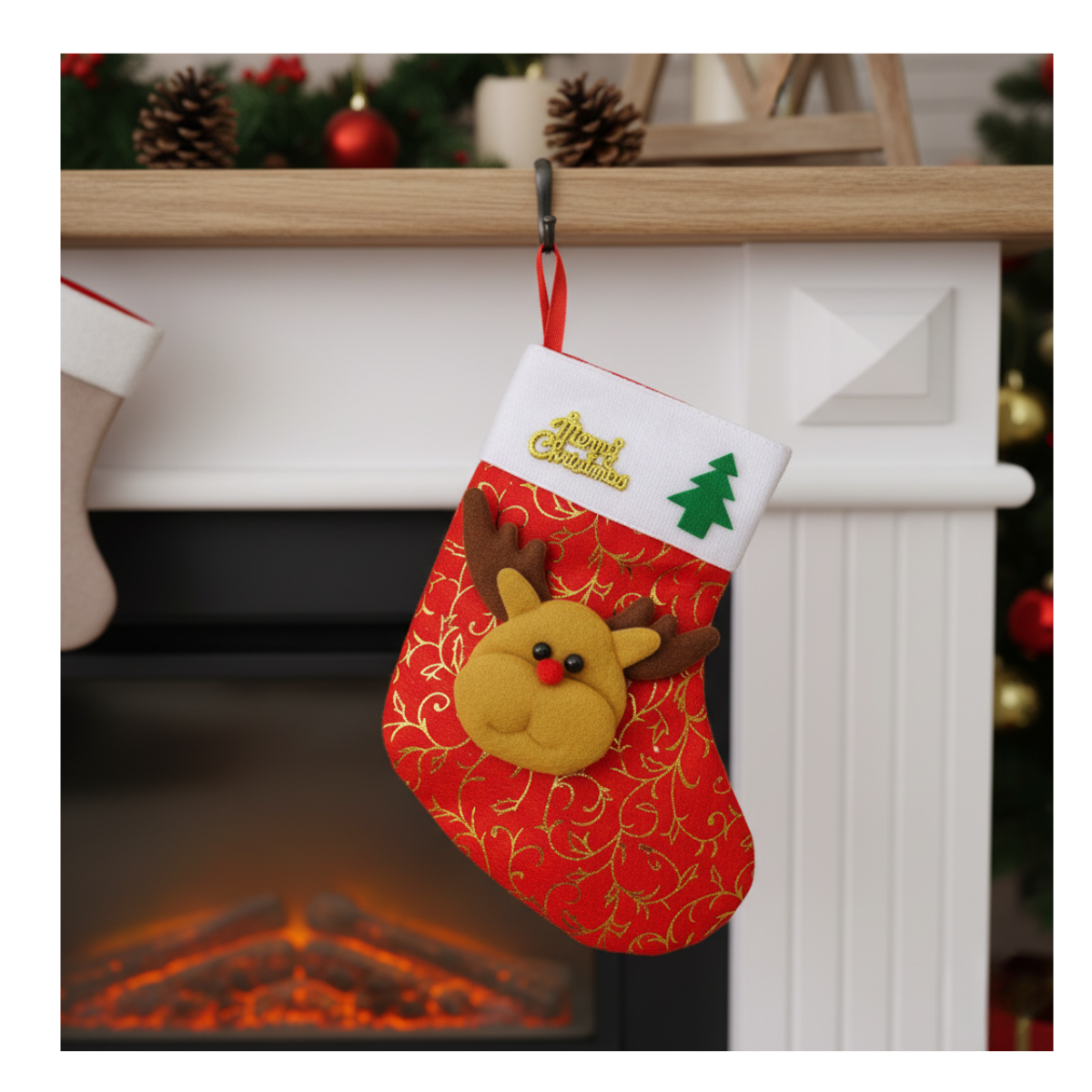 Pack 12 Botas Calcetin Dulcera Diseños Surtidos Navidad 2025-4