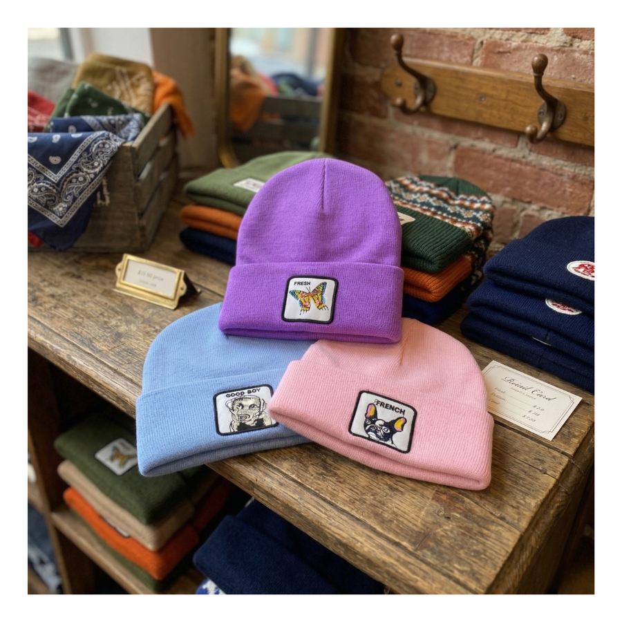 Pack de 3 Gorros Beanies Lana Animales Colores y Diseños Surtidos-6