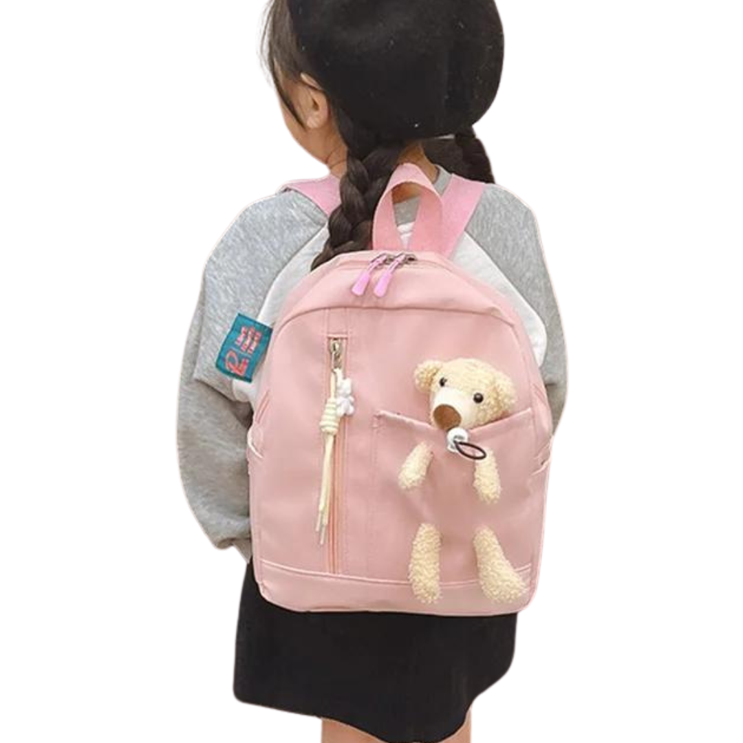 Mochila Infantil De Osito Varios Colores-2