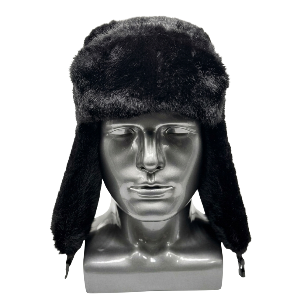 Gorro Ruso Ushanka Con Orejeras Peludo Termico Invierno Mujer-1